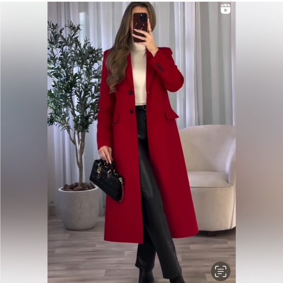 NWT ZARA WOOL BLEND MENSWEAR COAT - Picture 12 of 14